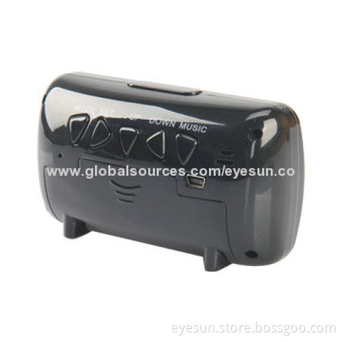 Hidden Camera Clock with Fashionable Appearance, 1,920 x 1,080P Resolution